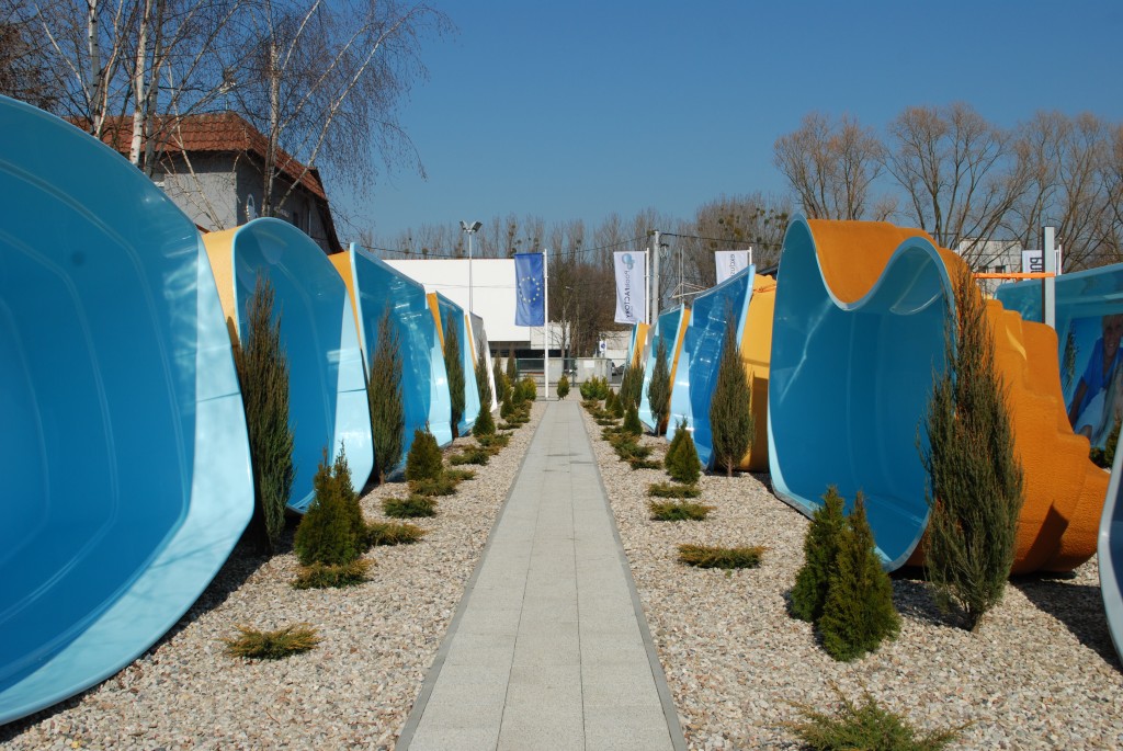 Die größte Ausstellung der Gartenpools in Europa