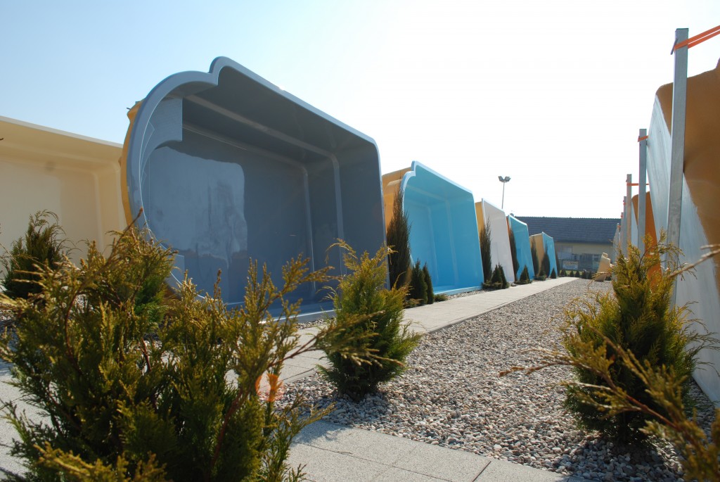 Die größte Ausstellung der Gartenpools in Europa