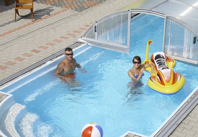 Party am Pool